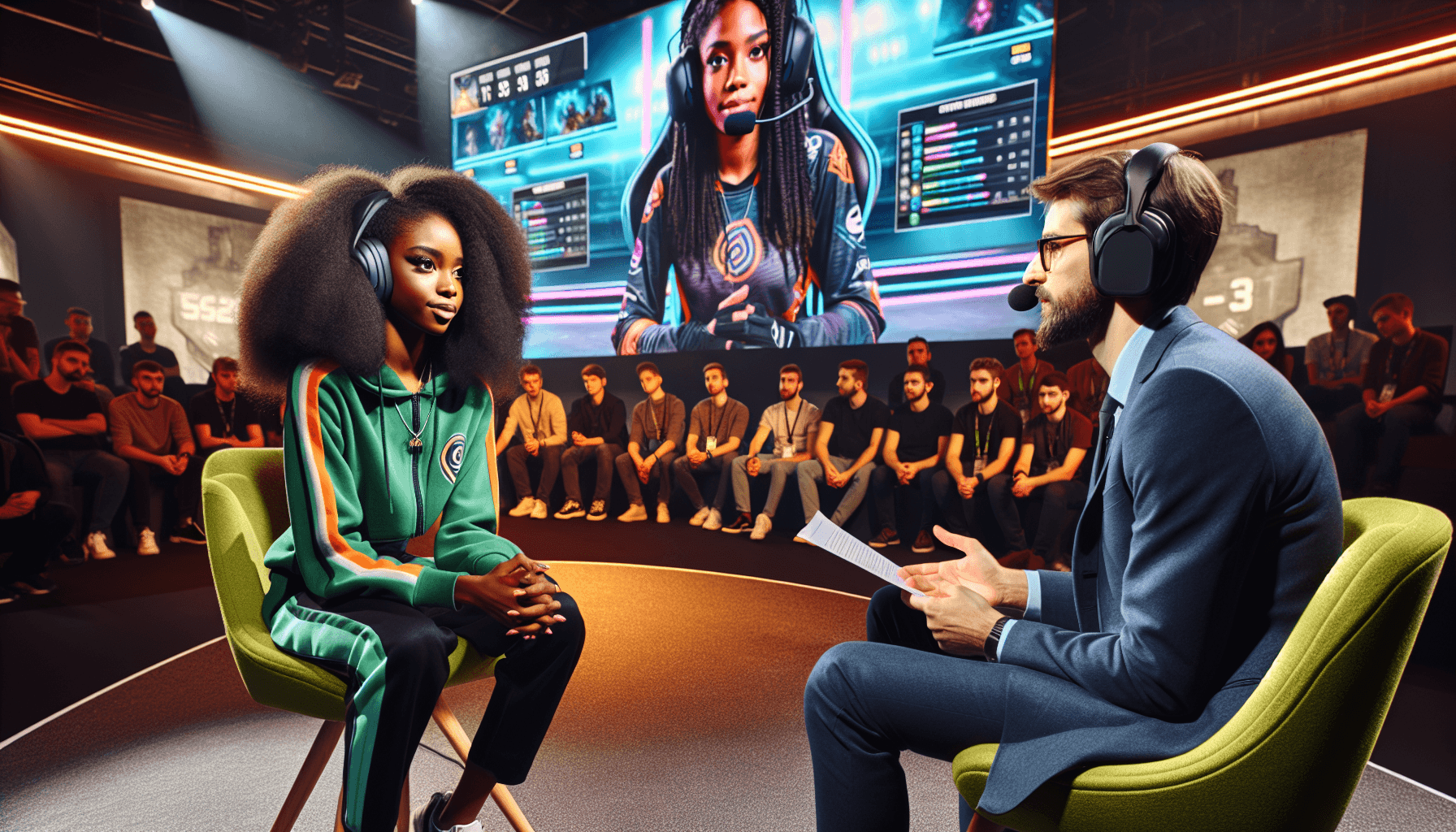 Esports player interview